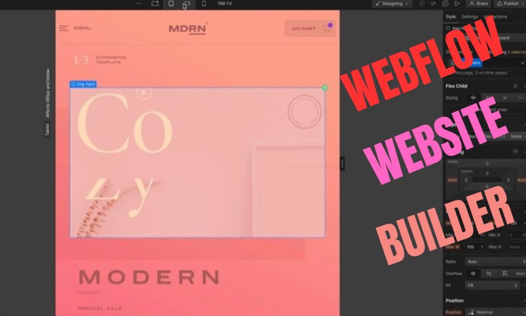 Webflow Website Builder
